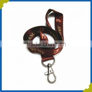 Fashion tube polyester ID card holder lanyard / ID card neck strap / lanyard