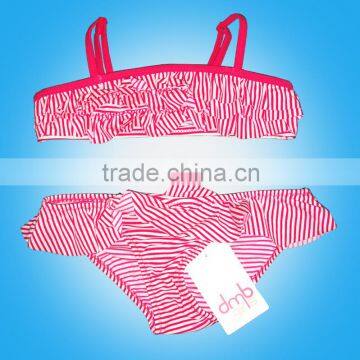 Child Girls Beach Wear Fashion Swimming suit Bikini,wholesale children's boutique clothing