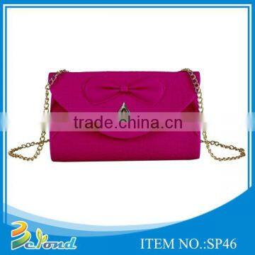 Fashion women colorful silicone mini envelope bag