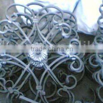 cast steel leaves, forged components