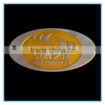 Fashion decorative metal nameplates