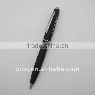 High end rubber painted metal ballpoint pen for promotion