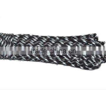 3 Reflective Tracer & 3 Glow in Dark Tracer Military Grade 550 Paracord 1000 Spool Parachute Cord photo-5