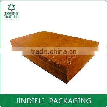 Luxury Velvet Flock Cardboard Paper Perfume Packaging Box photo-3