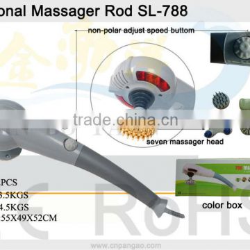 Seven heads of popular electronic palm vibrating therapy massager