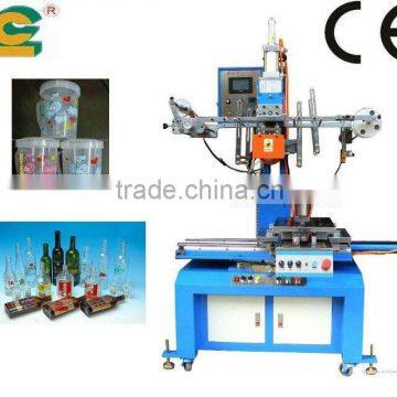 china heat press hot stamping printing machine for beer bottle printing machine rubber roller