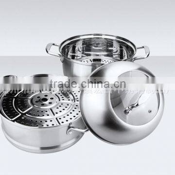Stainless Steel Kitchenware and Cookware Food Display Steamer Utensil Set photo-2