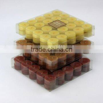 china 2015 good selling pure paraffin wax tealight candles