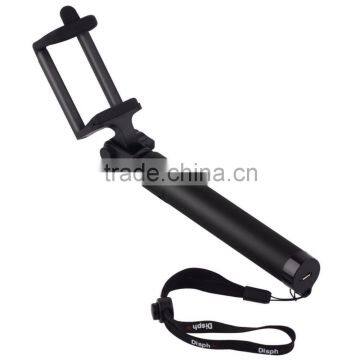 Universal slim bluetooth wireless selfie stick with remote shutter, Extendable Stick