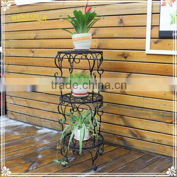 colorful metal flower pot holder plant stands