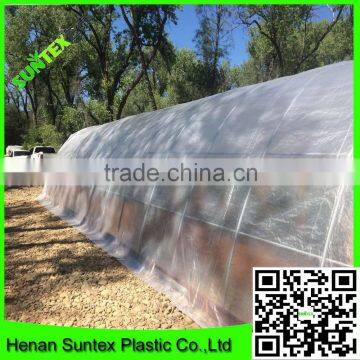 100% virgin HDPE china factory supply high quality blowing plastic greenhouse for sale blue film