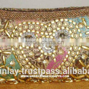 Indian Hand Embroidery Purse