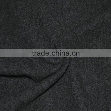Bottom Weight Brushed Heather Grey Yarn Dyed knit fabric