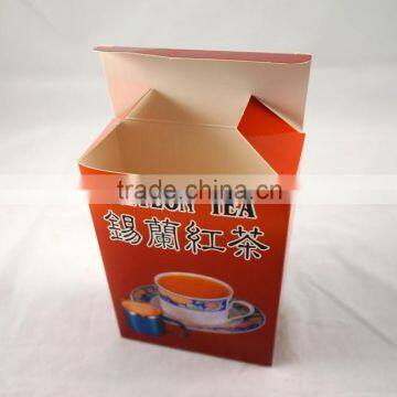 Customized paper box of black tea powder