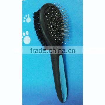 2-in1 combo brush ,Finish & Shine combo brush for pet care