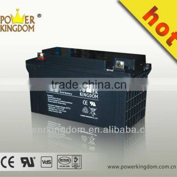 12v 120ah deep cycle agm battery for home solar systems, 10 years design life