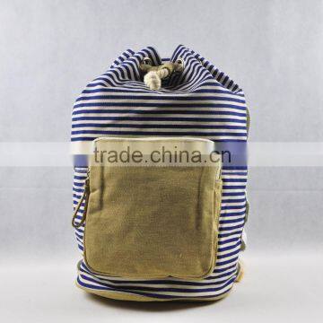 Wholesale Custom Canvas Backpack ,Drawstring Backpacks