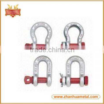 S-210 U.S.Type Galvanized Drop Forged Screw Pin Chain Shackle