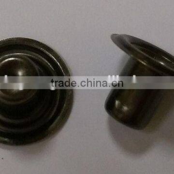 Pants Use Metal Ring Snap Button