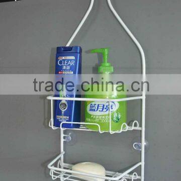 High quality iron wire shower caddy shelf for showers