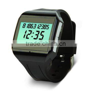 Hands free digital bluetooth watch with LCD back light for cell phone HB-216