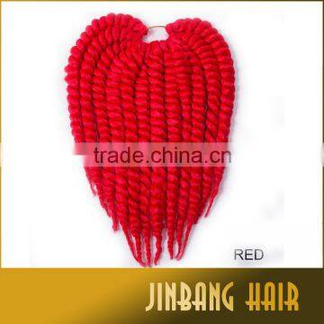 2016 Best Selling 12'' Havana Mambo Twist Crochet Braid Hair Synthetic Twist Braids With Synthetic Crochet Hair Extention photo-2