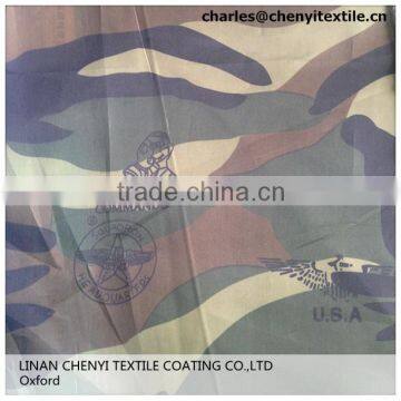 Export Best Factory waterproof pu/pa coated oxford tent fabric