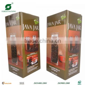 GLOSS LAMINATION CUSTOM COFFEE BOTTLE BOX