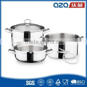 26cm Stainless Steel Fruit Steam Silver Juice Pot photo-4