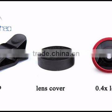 Wholesale Universal Clip-on 0.4x Super Wide Angle Phone Lens for IPhone Ipad Samsung Mobile Phone Camera Lens photo-2