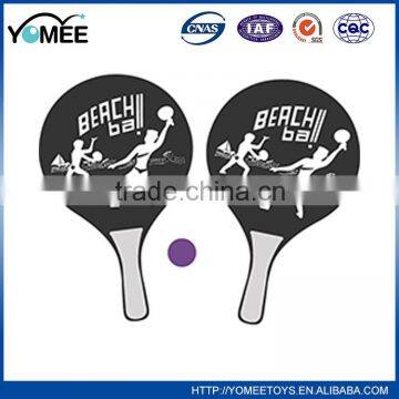 Silk screen printing light beach racket set