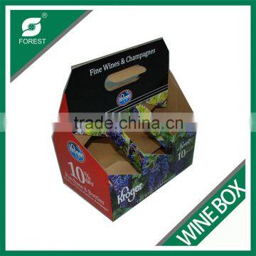 ACCEPT CUSTOM ORDER CORRUGATED WINE CARRIERS 6 PACK BOTTLES BEER CARRIERS photo-5