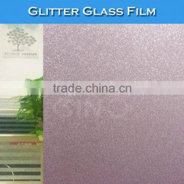 D004 Window Decoration Glitter Colored Glass Protective Film