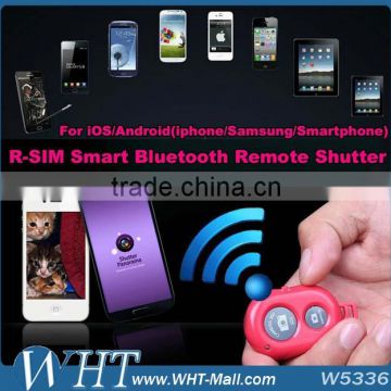 2014 New Technology Product Bluetooth Remote Shutter Bluetooth Control Camera Shutter for Smartphone for iPhone, for Samsung