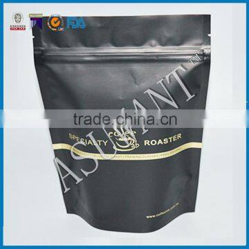 Asuwant Packaging 12 oz Coffee Zipper Bags With One Way Valve photo-4