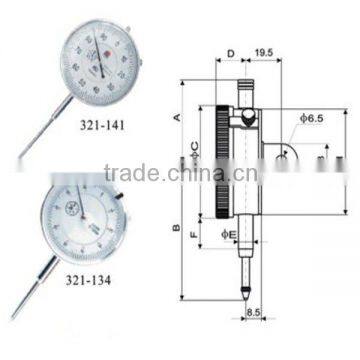 PT62 Long Span Dial Gauges In 0.01mm