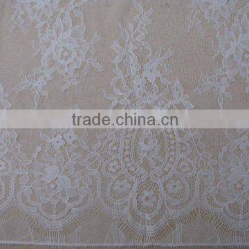 HOT!!!!New Lace Design Embroidered Tulle elastic net Lace Fabric/dubai swiss voile lace high quality new arrival