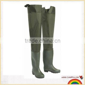 190D Nylon pvc breathable hip waders