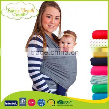 BCW-23 Wholesale Baby Sling Carrier Stretchy Cotton Wrap Carrier/Baby Sling Carrier