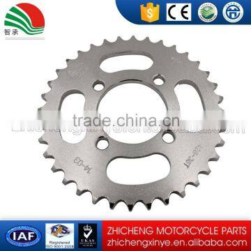 Motorcycle Sprocket Wheel / Motorcycle Chain And Sprocket Kits / India Standard Sprocket