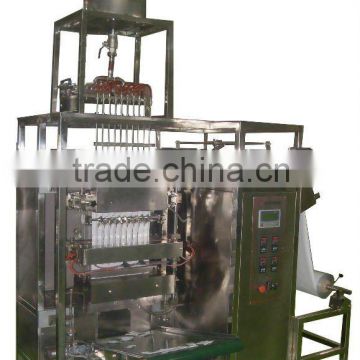 Multi lanes tomato paste packing machine