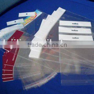 Alibaba Hotsell Opp Header Bag, Plastic Bag