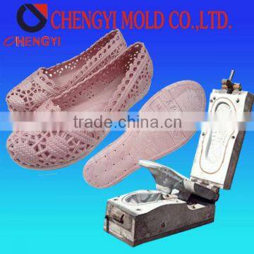 Popular PVC ladies dress full shoe mould