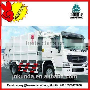 garbage refuse compactor truck