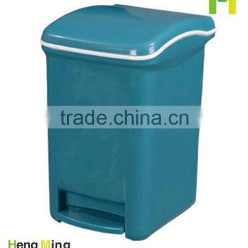 8L colorful indoor plastic trash can