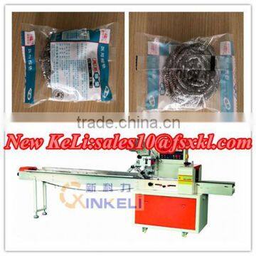 Steel scrubber automatic packaging machine