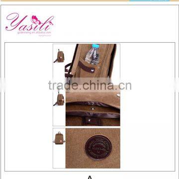 Heavy Duty Waterproof Backpack Customized Fashionable Canvas Bag photo-6