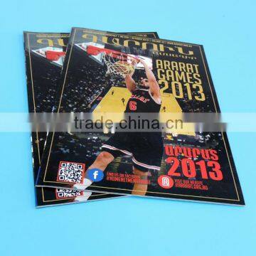 hot sale basket ball magazine printing