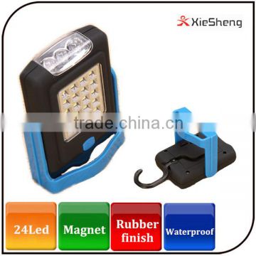 24led waterproof led work light with strong magnet