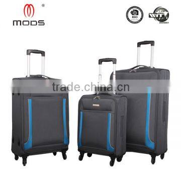 HOT SELL CHEAP 3PCS POLYESTER TROLLEY LUGGAGE